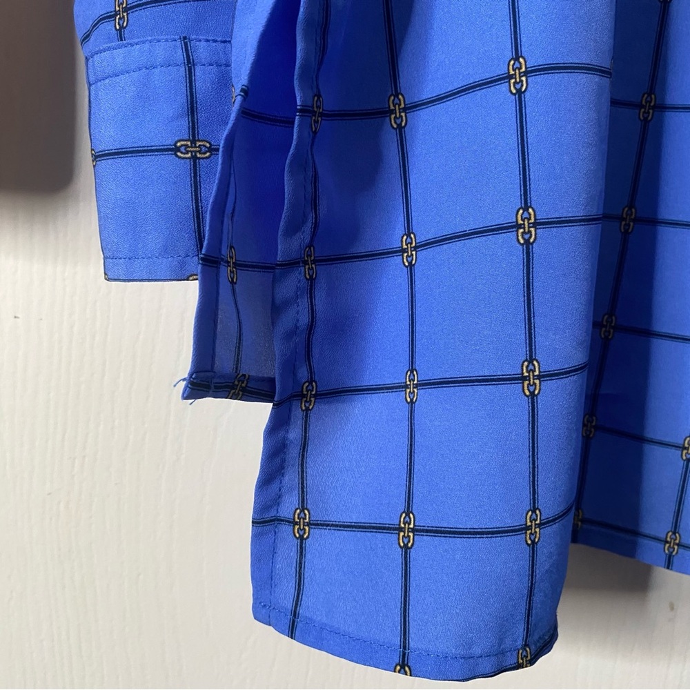 MIchael Kors • Chain Link Window Plaid Full Zip Shacket - Picture 8 of 10